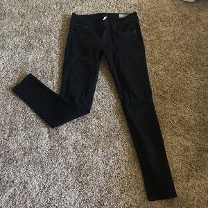 Rag & Bone Black Skinny Jeans